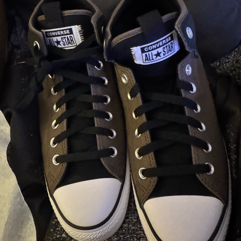 Converse All Star Black and White High Tops